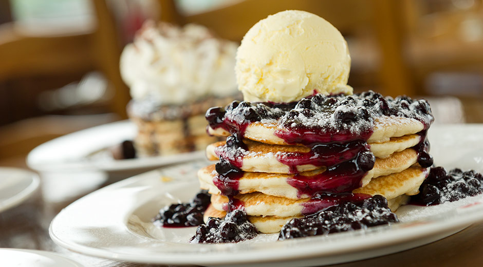 Delight American Pancake Stack. Credit: CenterParcs.co.uk