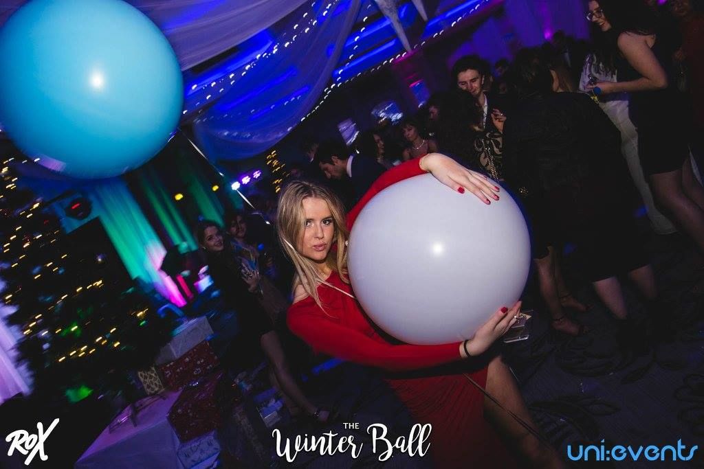 Image may contain: Sphere, Balloon, Ball, Night Life, Night Club, Club, Music, Leisure Activities, Lighting, Person, People, Human