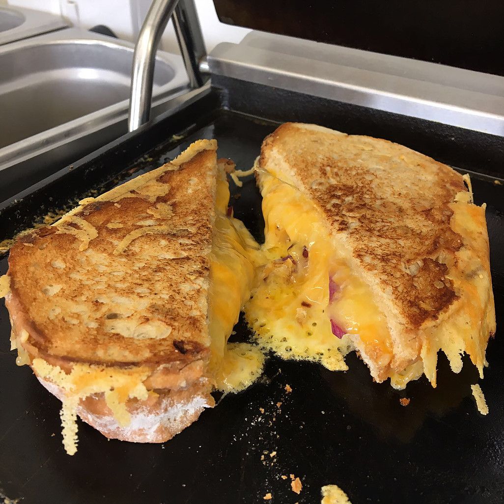 Image may contain: Toast, French Toast, Food, Cornbread, Bread
