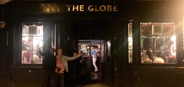 Image may contain: Pub, Person, People, Human