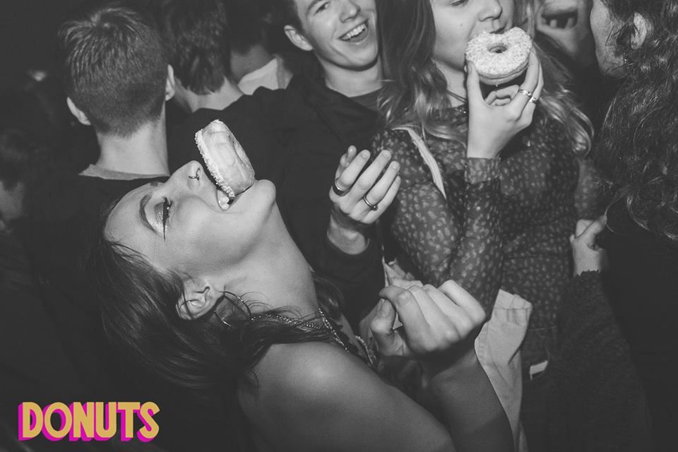 Image may contain: Lip, Mouth, Teeth, Club, Clothing, Apparel, Finger, Party, Face, Skin, Human, Person