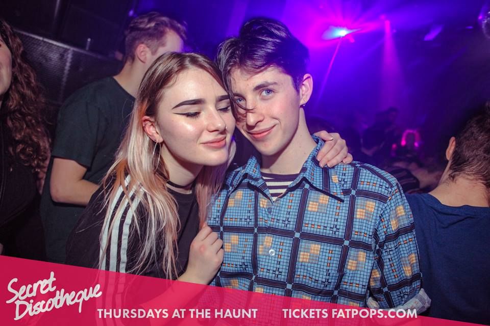 Image may contain: Disco, Night Club, Party, Club, Person, Human