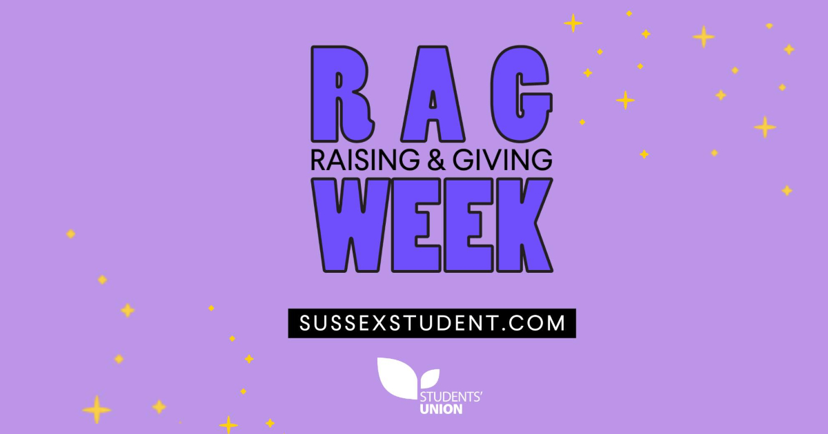 Sussex Students' Union launches RAG week