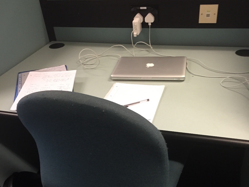 Someone's gonna steal that Mac mate.