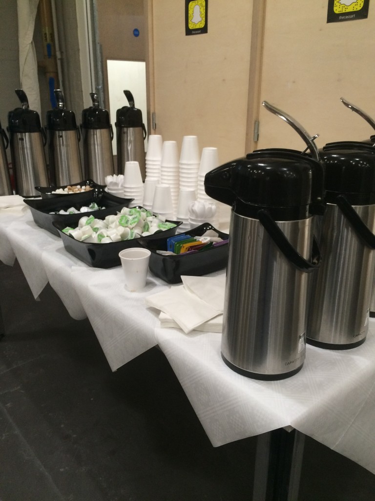 Refreshments were on point.