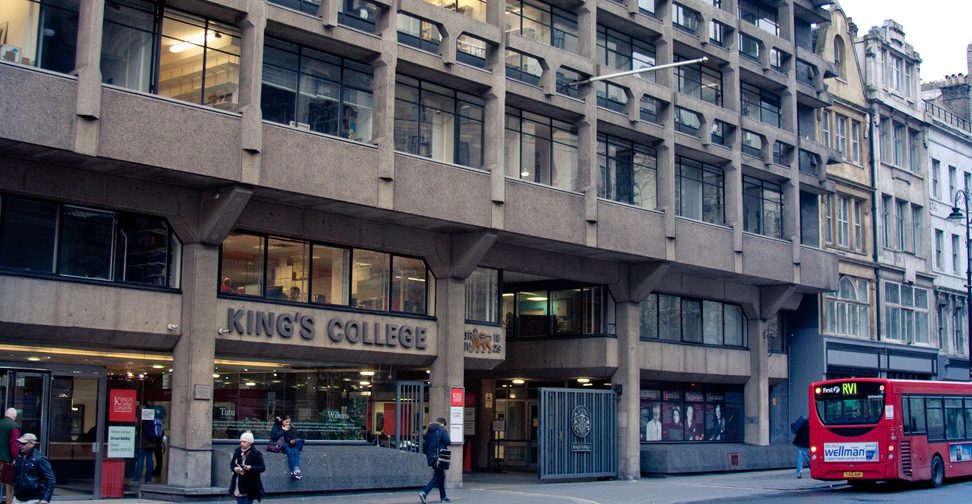 Kings Computer Science Campus King's is the third hardest university to get into for Business Management