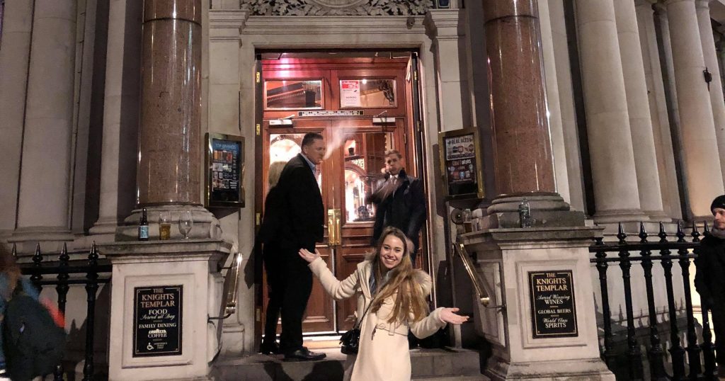 Image may contain: Smile, Portrait, Face, Plaque, Person, People, Human