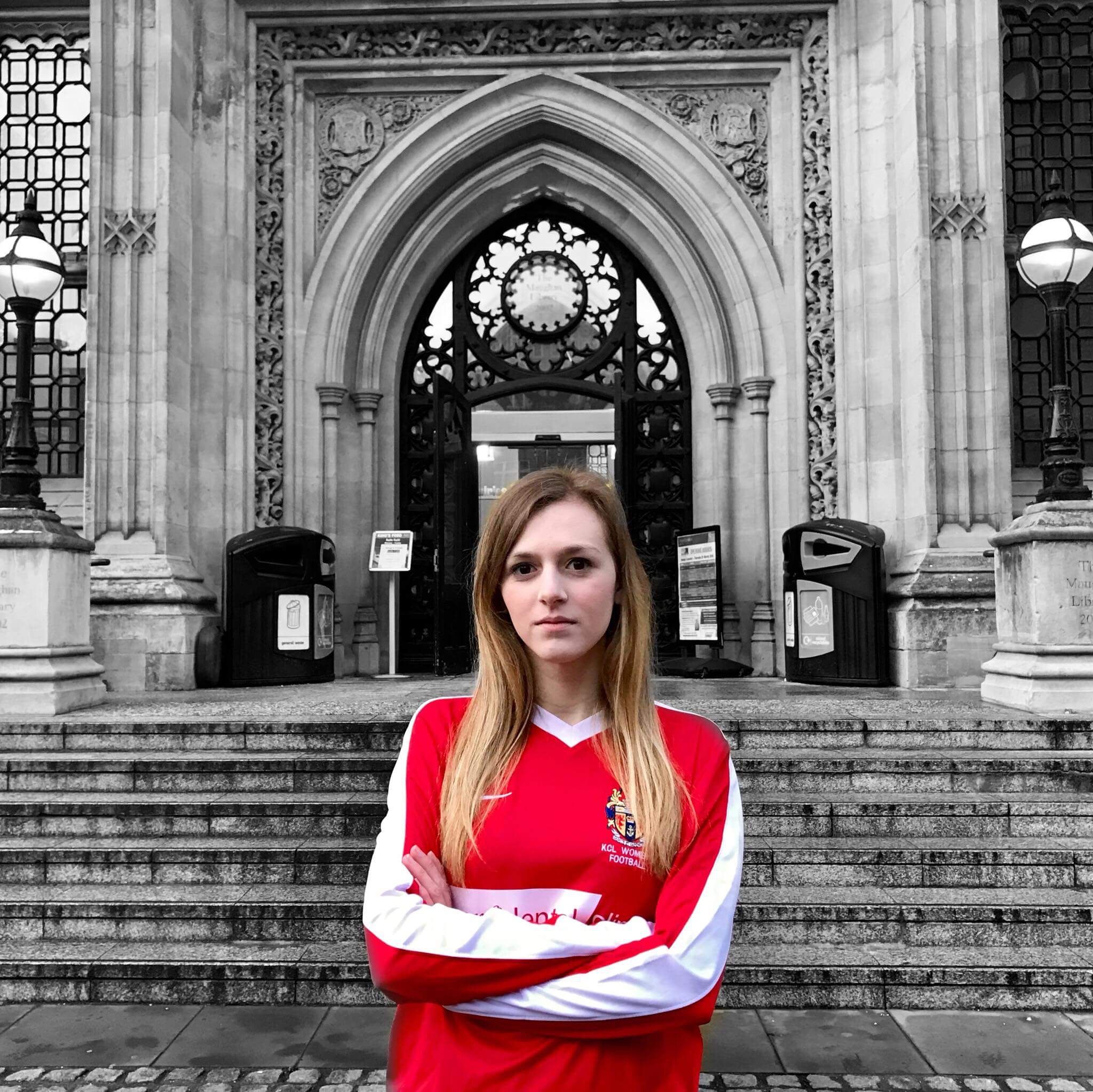 Image may contain: Female, Building, Architecture, Arched, Arch, Person, People, Human