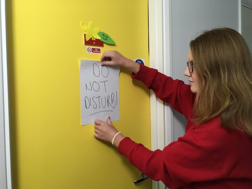 Image may contain: White Board, Human, Person