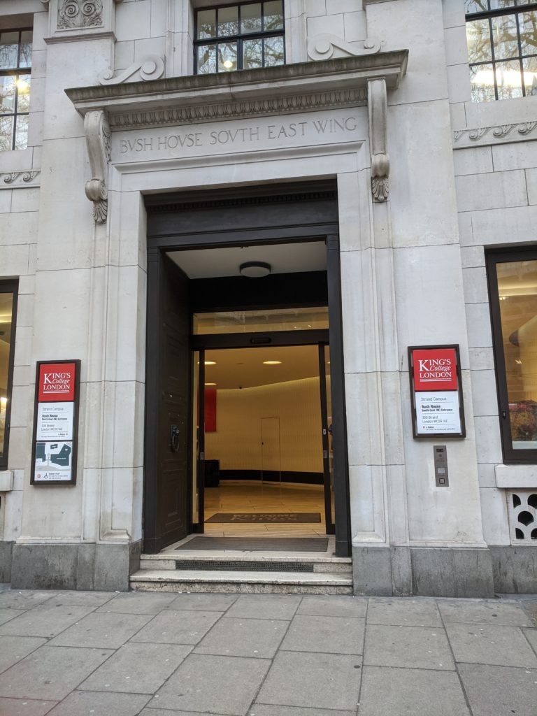 Bush House (South East), King's College London, Strand