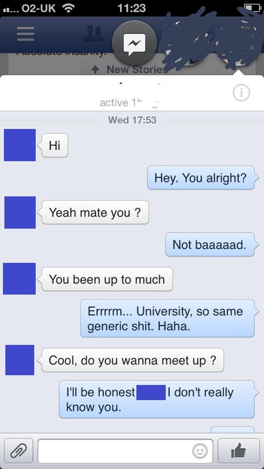Steady now, I'm not that kind of gir.. guy.