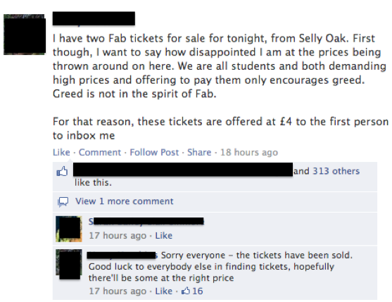 Ah the voice of Fab-reason