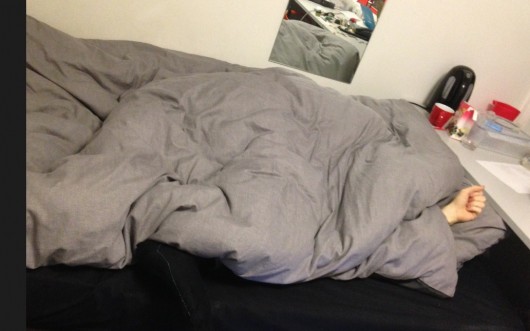 My flatmate, a victim of FF. I can't remember what his face looks like.