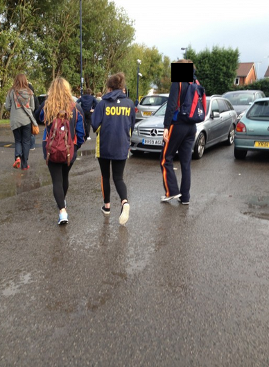 Kit wearers roam campus together in packs...like wolves