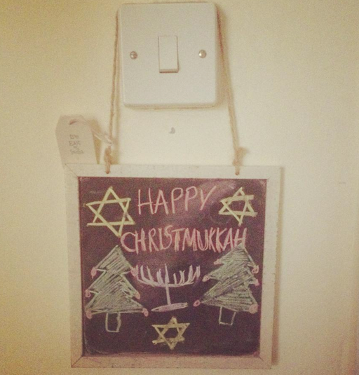 In my house we celebrate Chrismukkah
