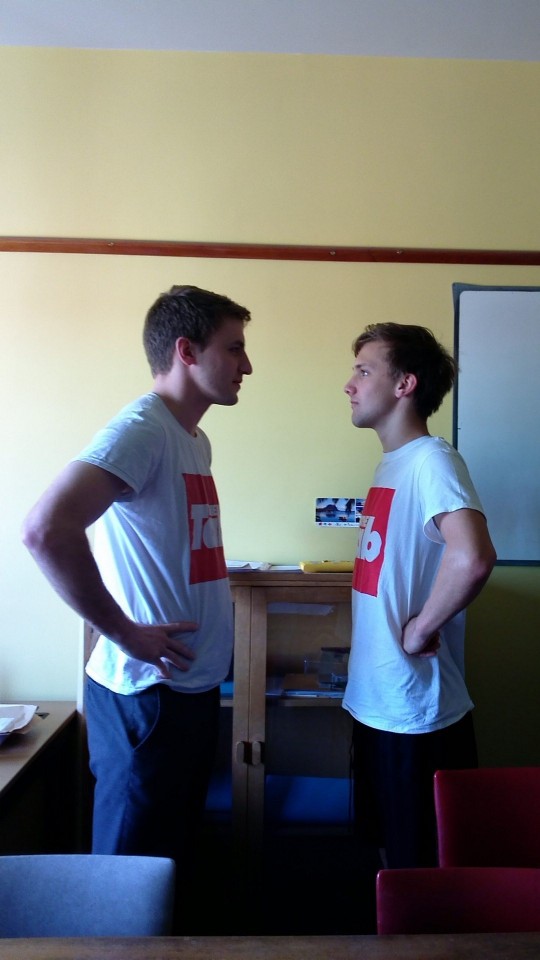 Chris faceoff