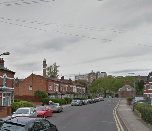 The street on which the Bournebrook armed robbery took place