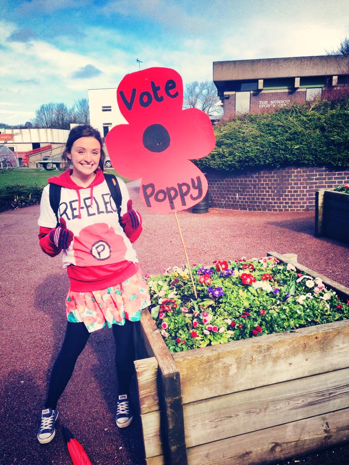 Poppy, president for the last two years