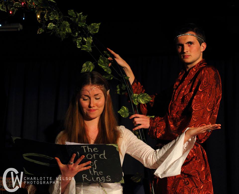 Narrator Galadriel (Maya Whatton) and Elrond (Ricky Carey) carried their Elvish personalities with sass and vigour!