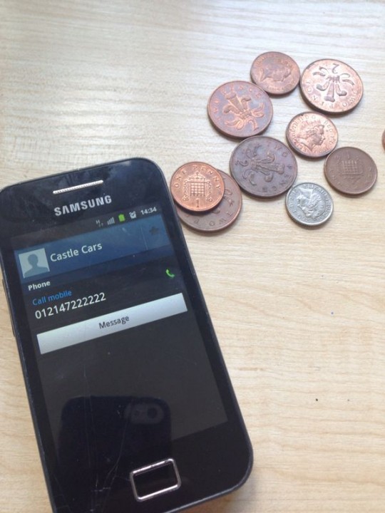 This is enough for cab fare, right?