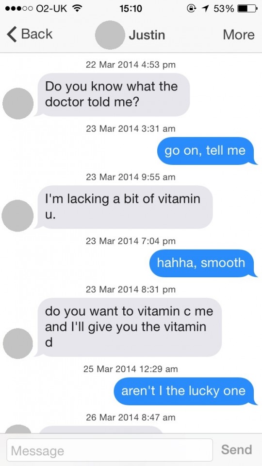 The Best Tinder Pick Up Lines