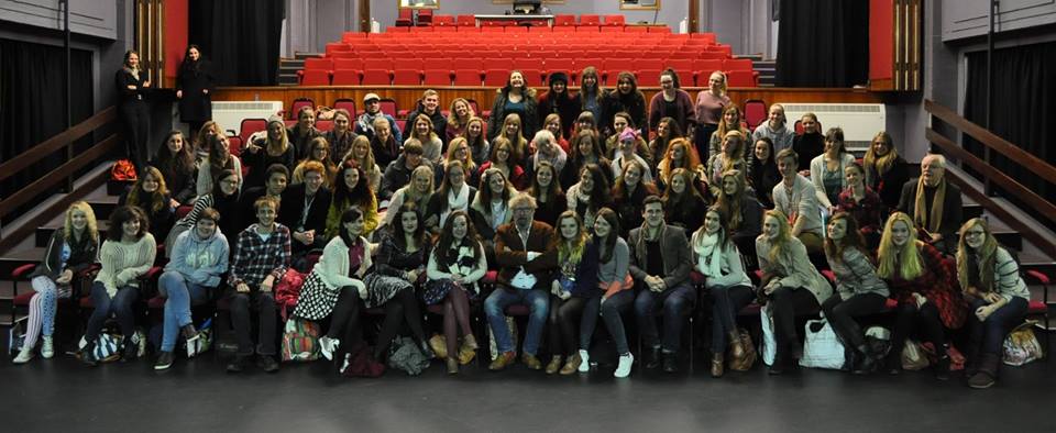 Drama students thrilled to know they're not mere muggles at Mark Williams a.k.a Arthur Weasley's talk at UoB!
