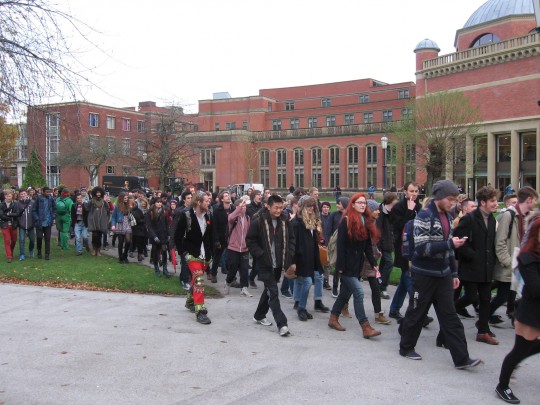 The march on the senate building, fond memories.