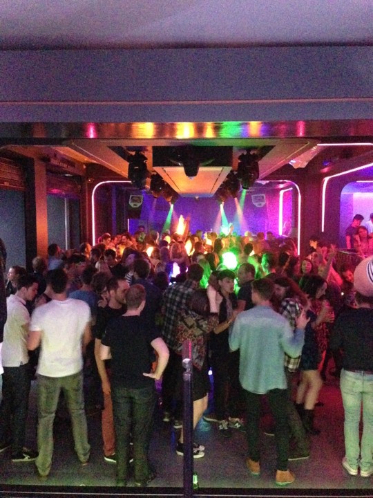 The sunken dance floor lives on!