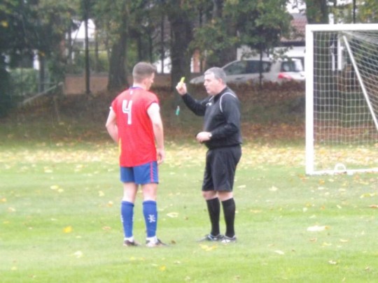 Sunderland picks up his first yellow