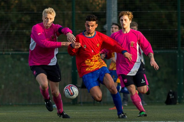 Out wide was to be fruitful for UoB - courtesy of Peter Saxon