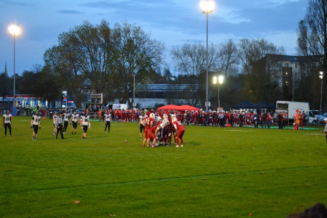 Lions in the huddle