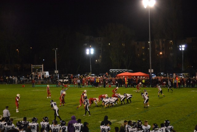 The defence on the field