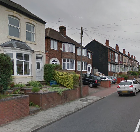Wardwards Lane, where the alleged shooting took place