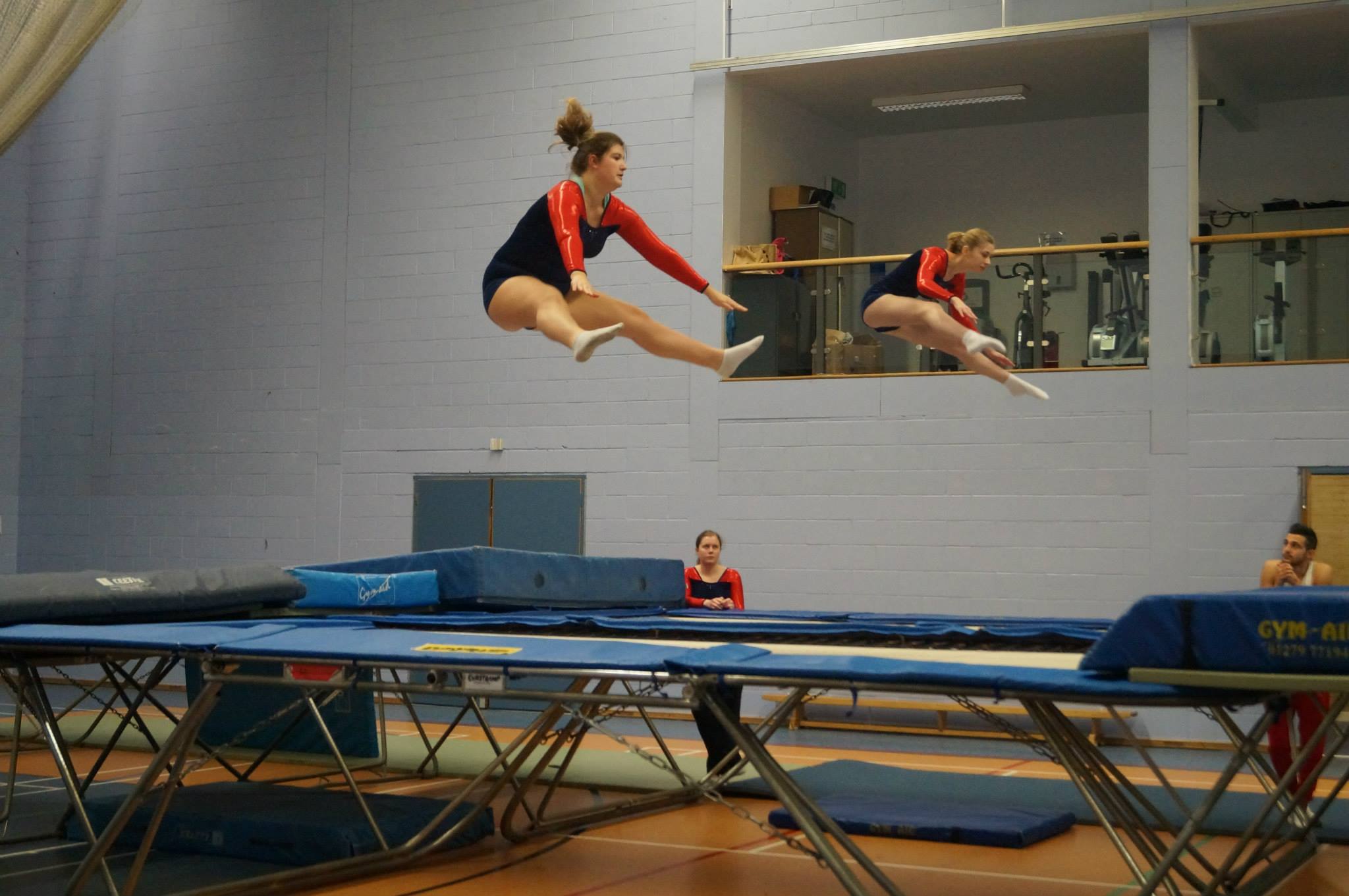 Tab Tries: trampolining