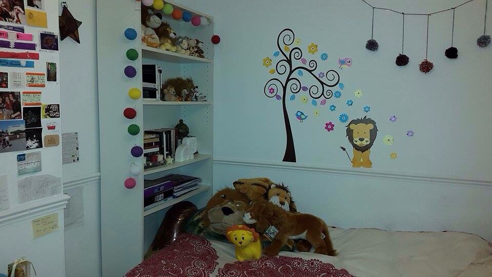 We got the impression that Emily's a lion fan...