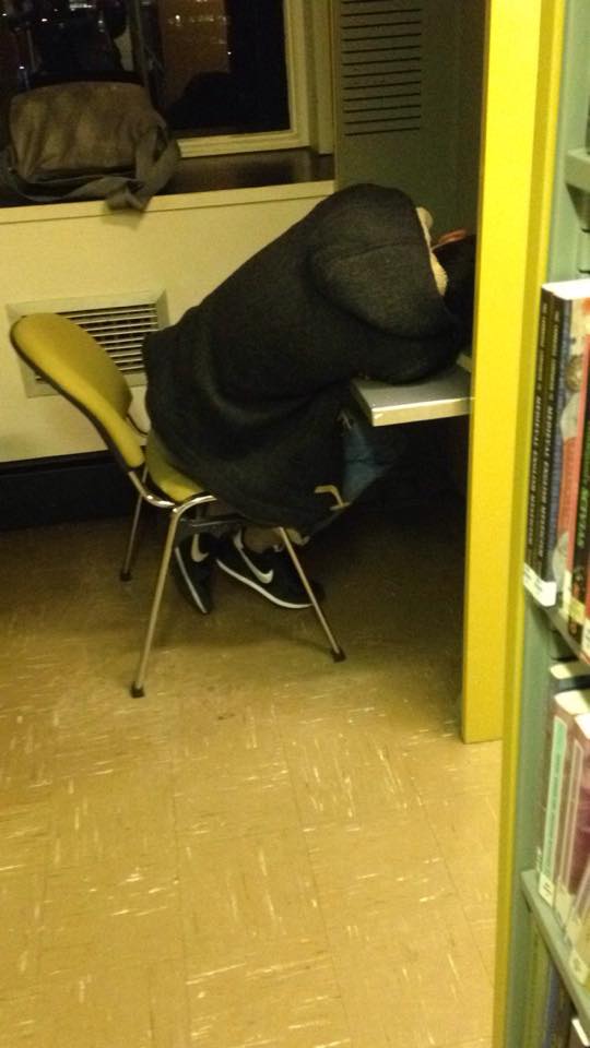 Looking very comfortable