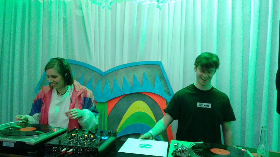 Re:cord DJ's Nikki Gardner and James Ladington