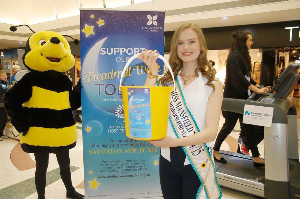 Jessica has raised £3000 for charity