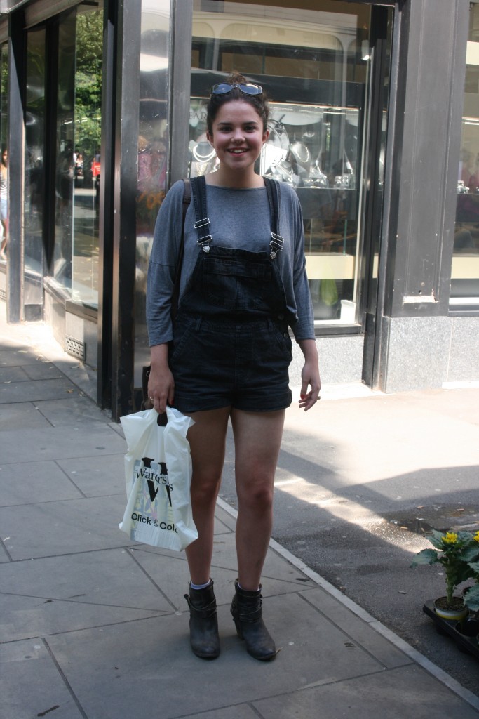 Killing it with vintage dungarees