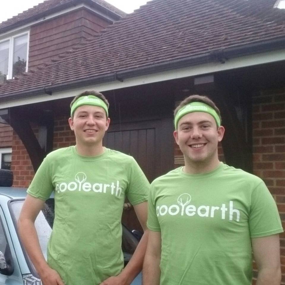 Guy, left, is currently studying Chemical Engineering at UoB