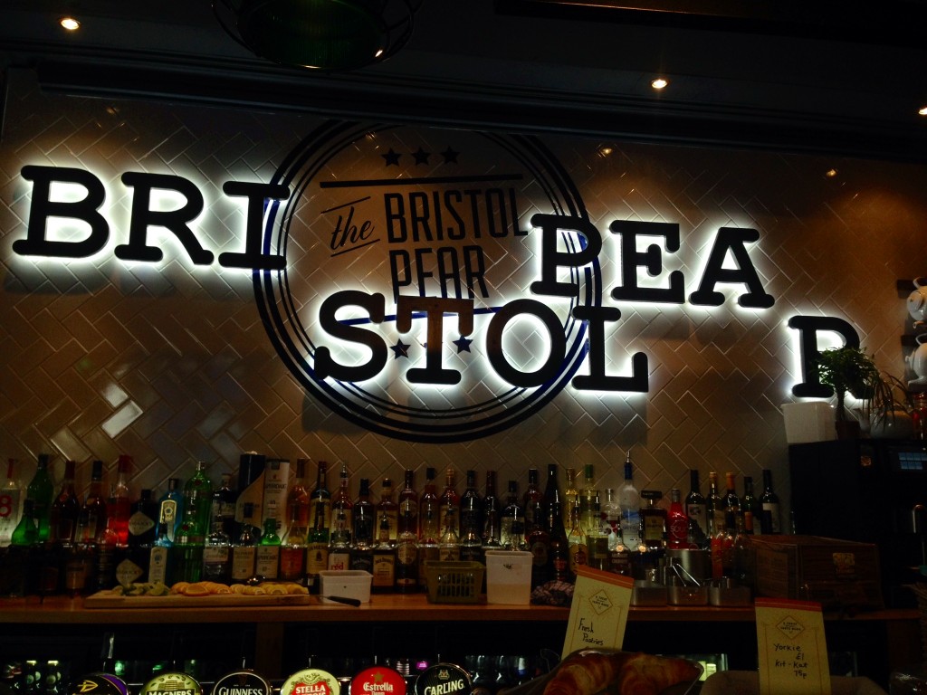 The bar looks infinitely better