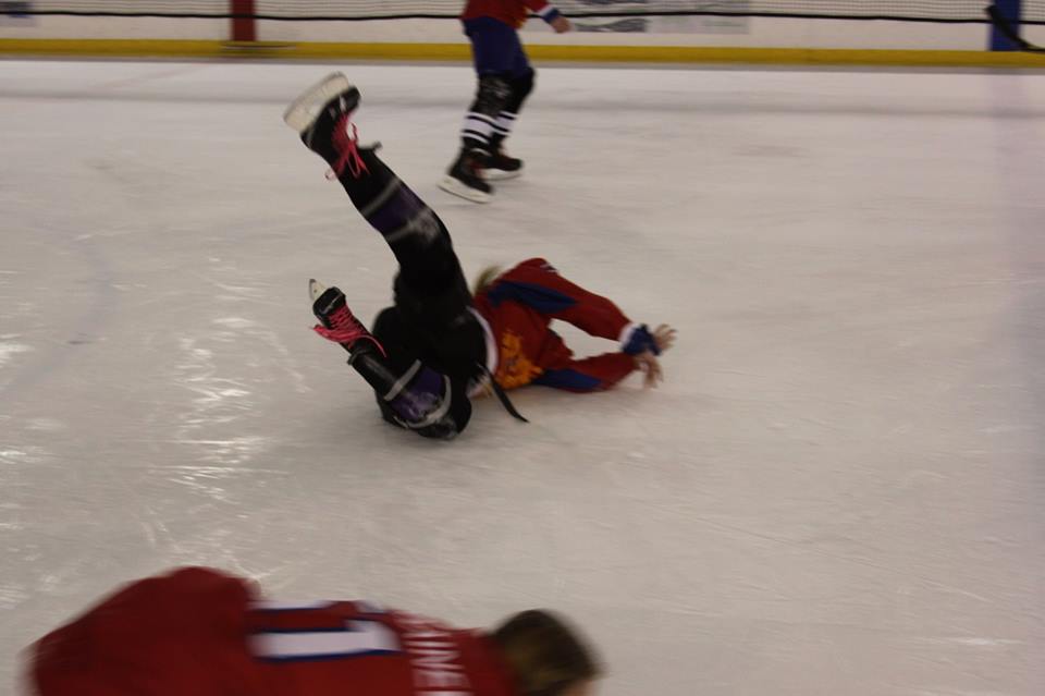 Doesn't matter if you fall over all the time