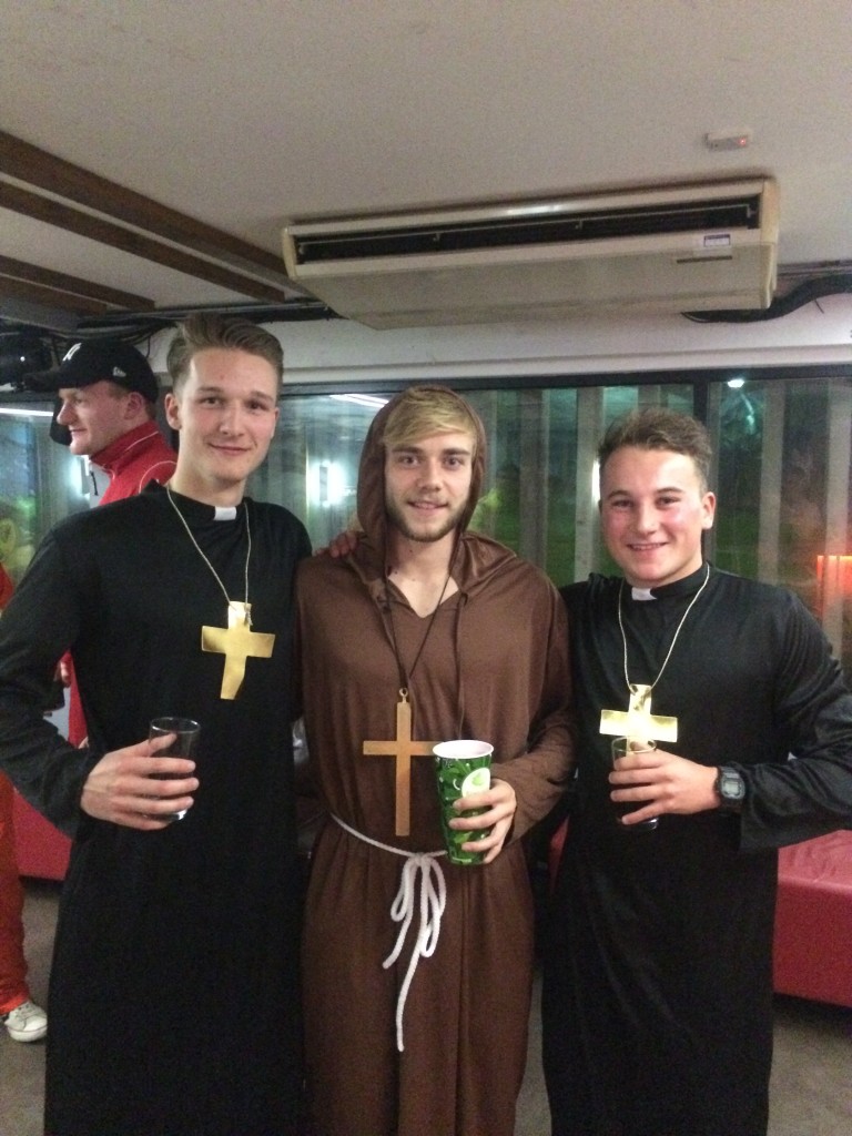 The move into the priesthood was clearly once a popular option