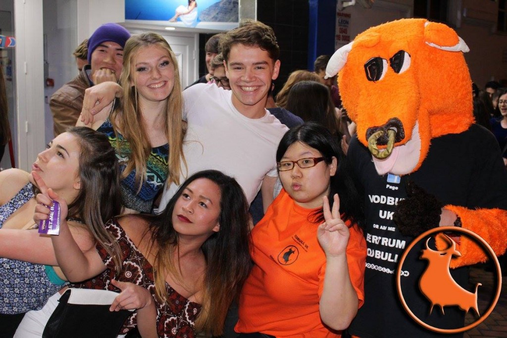 Squad loves Vodbull