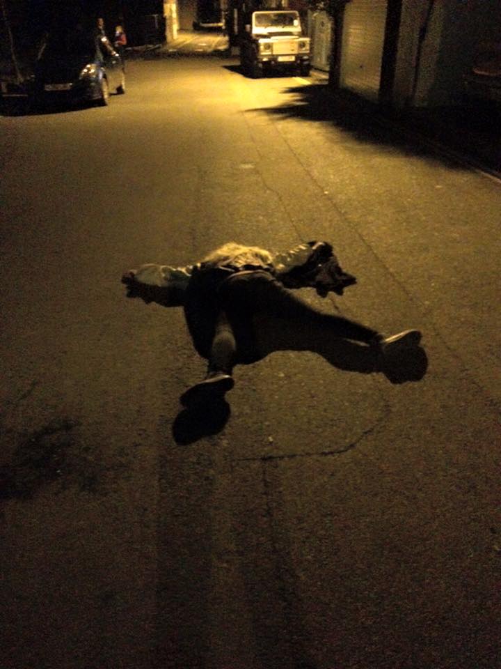 ...Really? We're playing dead now