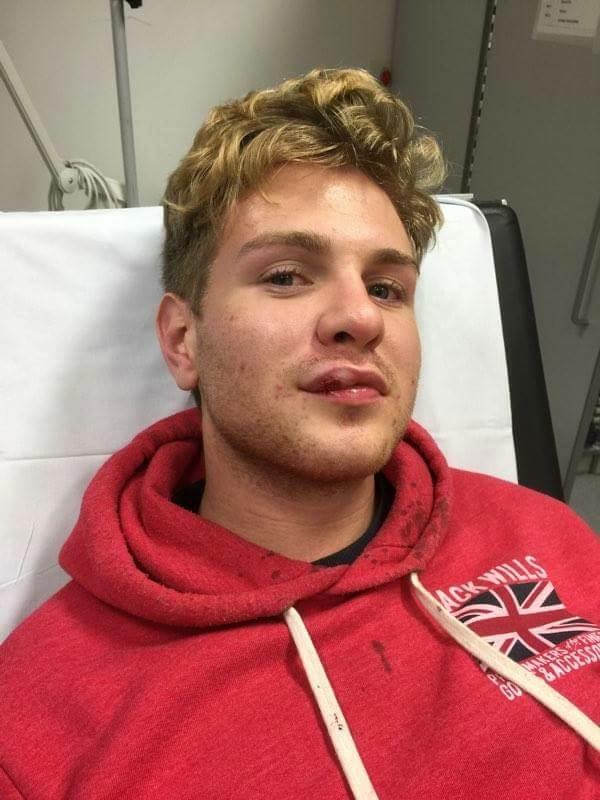 Dan Hooker, the victim of the horrible attack