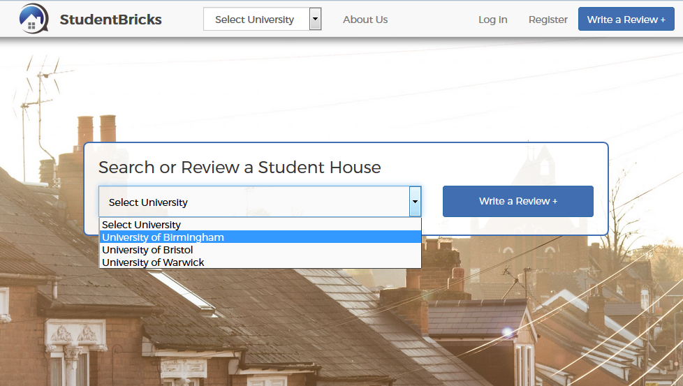 The website covers three universities but hopes to incorporate more