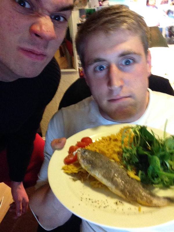 Fish dinner for the night