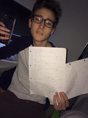 Physics by night...