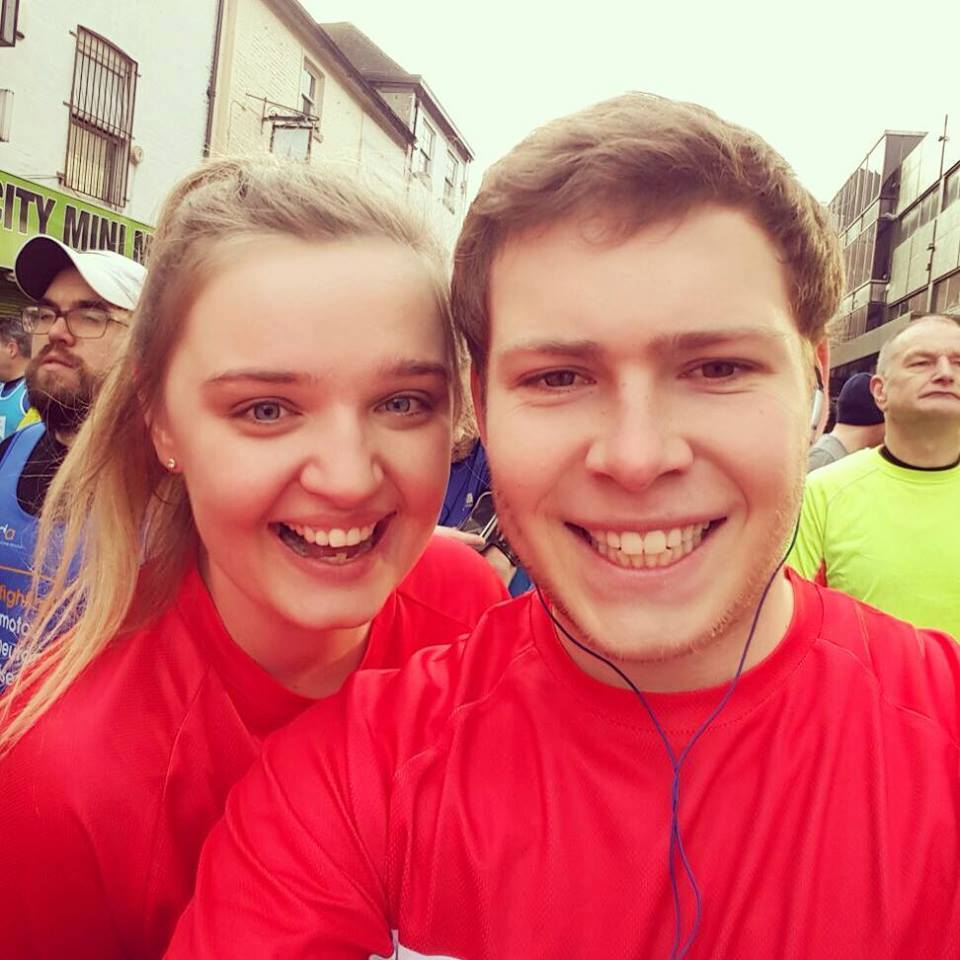 Emma before the race